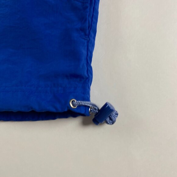 Vintage 90s Reebok Windbreaker Jacket Mens Large XL Full Zip Blue Black Nylon - Picture 4 of 12